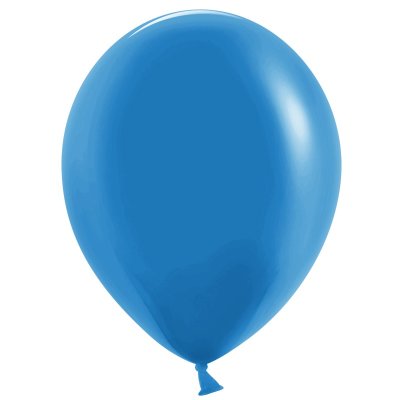 Латексные шары с гелием «Синий пастель» 30 см